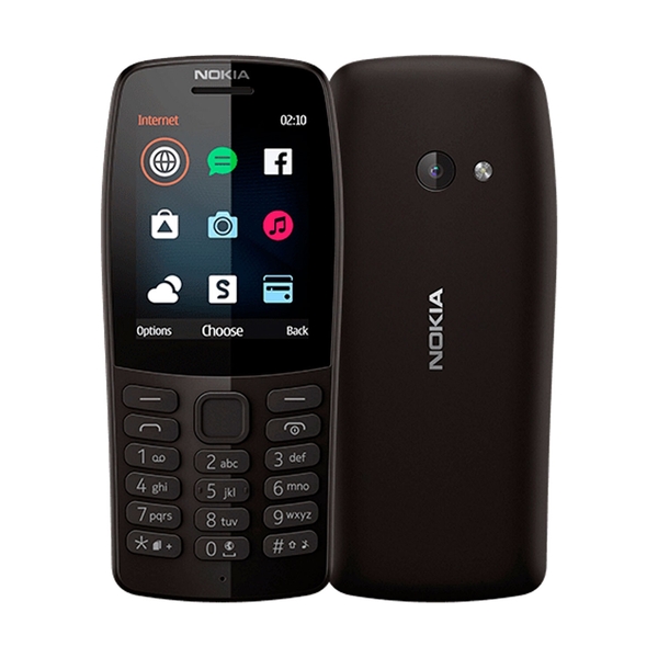 Мобильный телефон Nokia 210 Black - фото