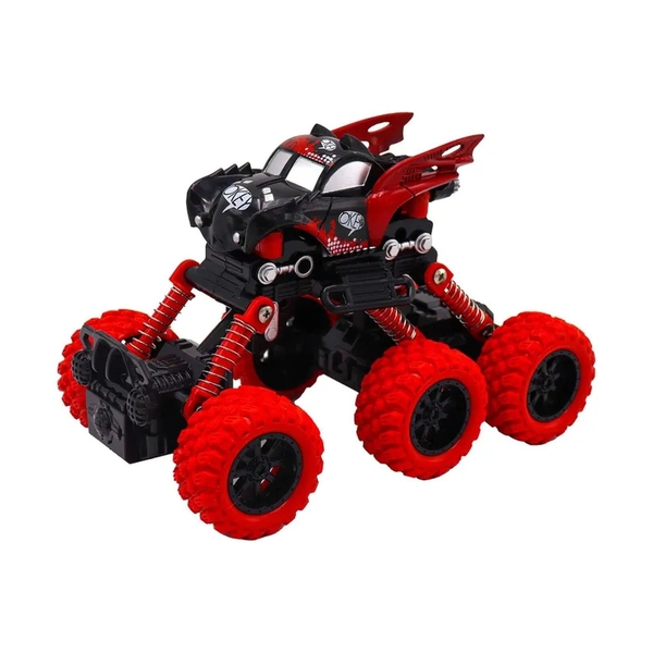 Funky Toys FT97932 Инерционная машинка Внедорожник 6х6 красная - фото