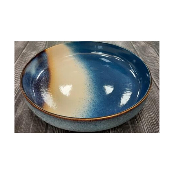 Блюдо каменная керамика 25,4 см, 221536 - фото