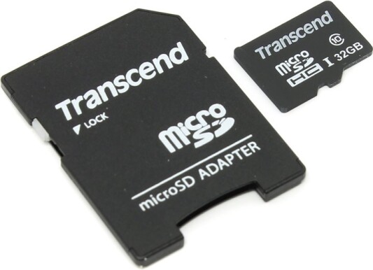 Карта памяти Transcend MicroSD 32GB Class 10 Transcend TS32GUSDHC10 - фото