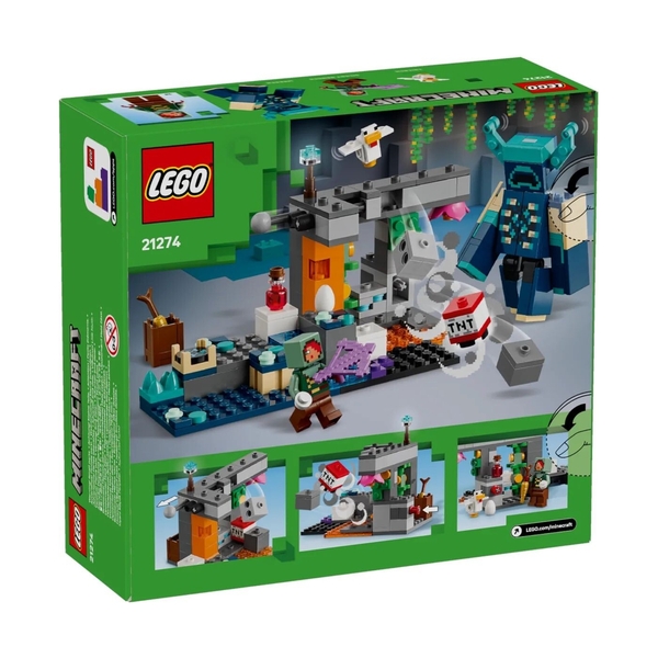 Конструктор Lego 21274 Minecraft Встреча со Смотрителем - фото 3