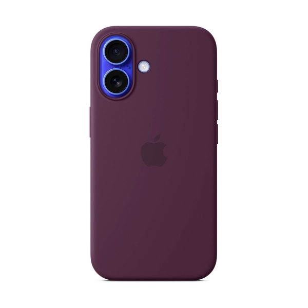 Чехол Apple для iPhone 16 Silicone Case with MagSafe - Plum (MYY43ZM/A) - фото