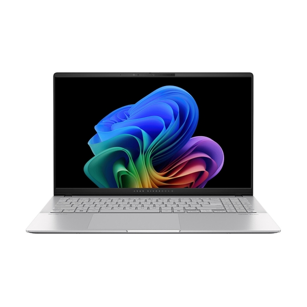 Ноутбук Asus Vivobook S 15 / 16 Gb / 512 Gb / 15.6" / Snapdragon X Plus / DOS / Cool Silver S5507QA-MA012W (90NB14Q2-M005C0) - фото