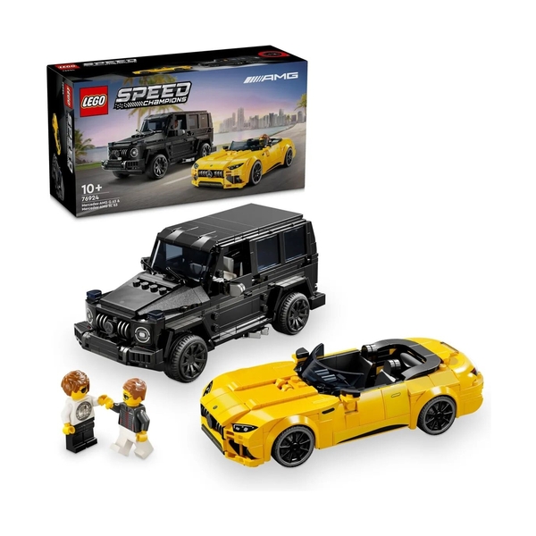 Конструктор Lego 76924 Speed Champions Mercedes-AMG G 63 и Mercedes-AMG SL 63 - фото