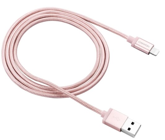 MFI USB to lightning 1m Rose gold Canyon - фото