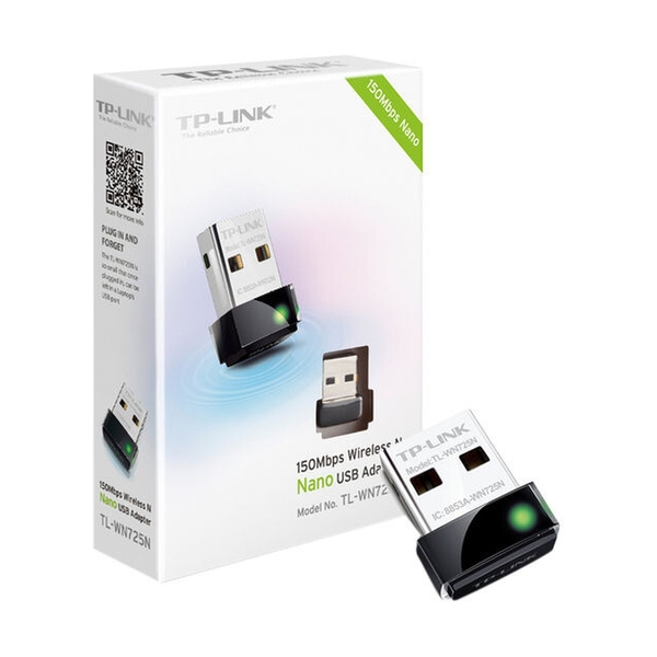 USB-адаптер TP-Link N150, 150 Mbps (TL-WN725N) - фото