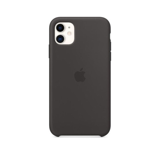 Чехол Apple для iPhone 11 Silicone Case - Black - фото
