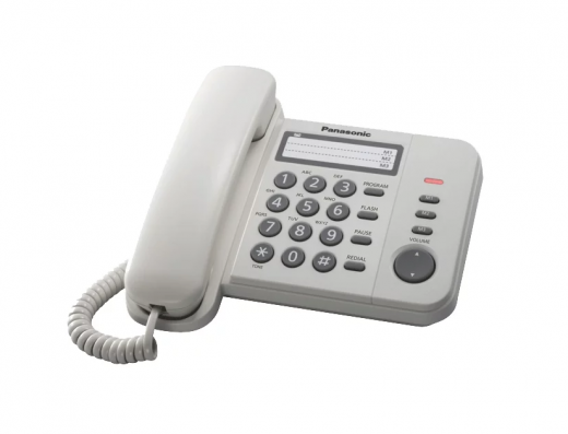 Проводной телефон Panasonic KX-TS2352CAW - фото