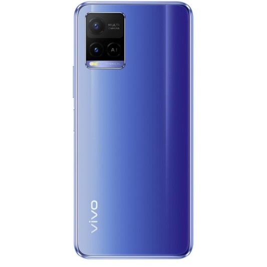 Смартфон ViVO Y21 Metallic Blue - фото 3