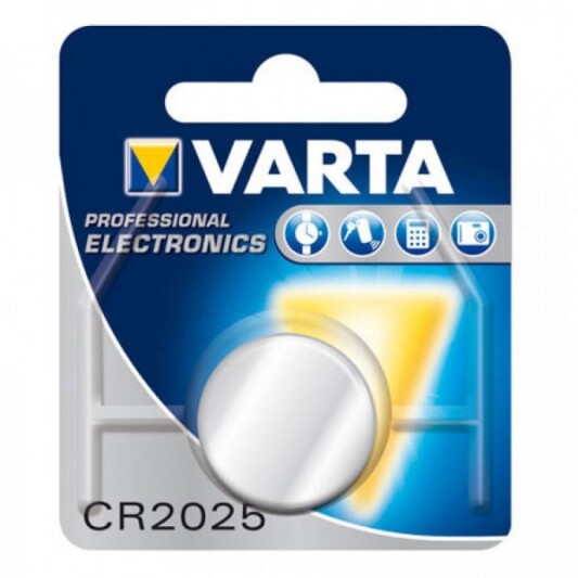 Батарейки Varta CR 2025 (1шт.) - фото