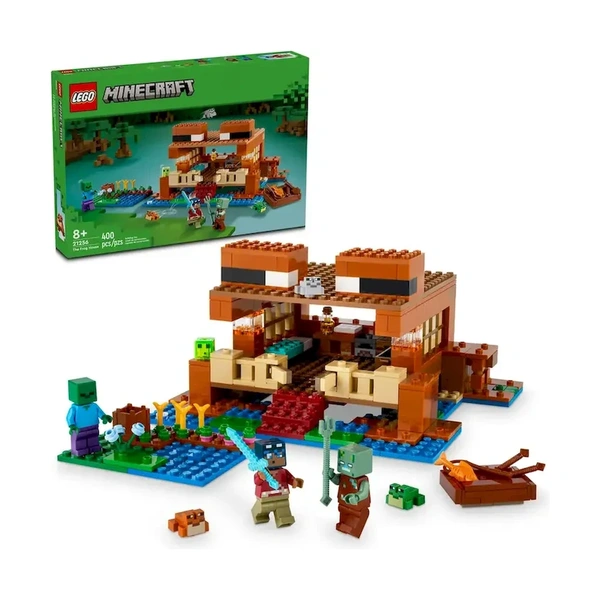 Конструктор Lego Minecraft Лягушачий домик 21256 - фото