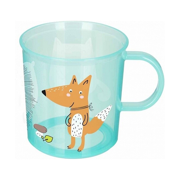 Кружка детская с декором и нескользящим дном 200 мл,431323309, Зеленый - фото