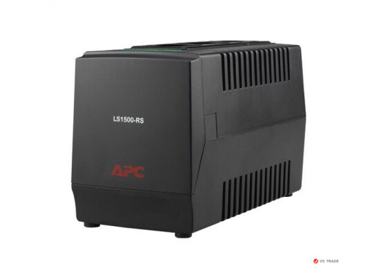 Сетевой фильтр ИБП APC LS1500-RS Line-R 1500ВА с авт.регулиров. напр-я, вых.мощ. 750Вт/1.5 kВА, 3 розетки Schuko, 230В, черный - фото
