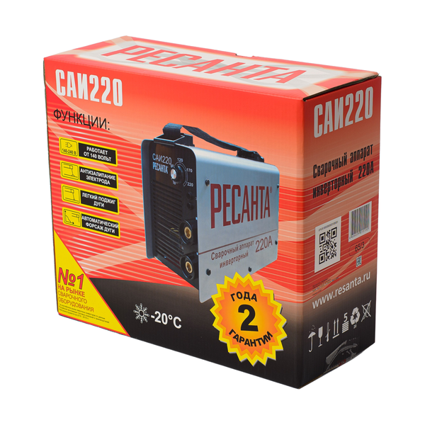 Сварочный аппарат инверторный РЕСАНТА САИ 220 - фото 18