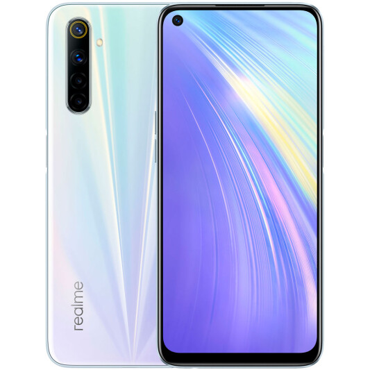 Смартфон Realme 6 4/128GB White - фото
