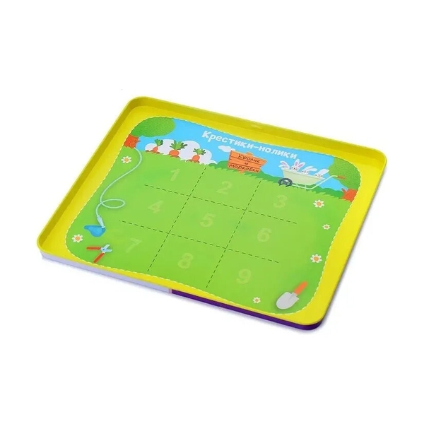 MAGNETICUS BG-2202 Магнитные игры 2-в-1: Крестики-нолики, Змеи и лестницы - фото 5