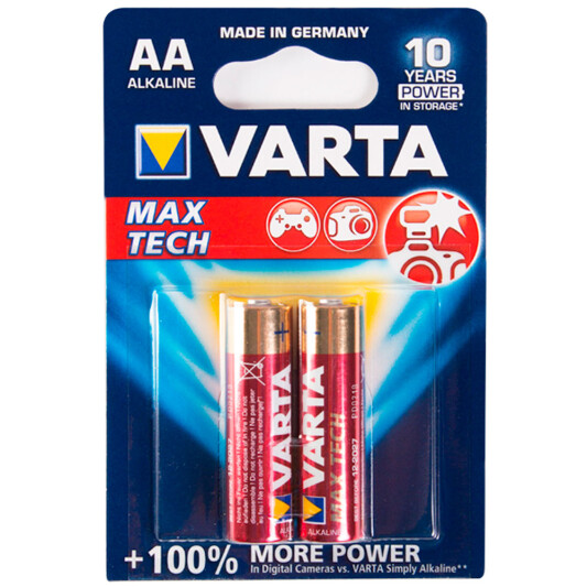 Батарейки Varta Maxi-Tech 1,5V AA 4706 (2шт.) - фото