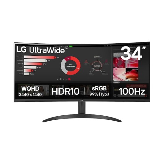 Монитор LG диагональ 34" 34WR50QK - фото