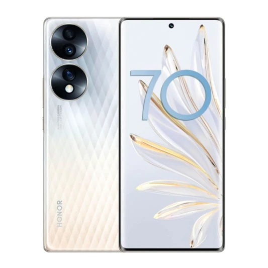 Смартфон Honor 70 8/256GB Crystal Silver