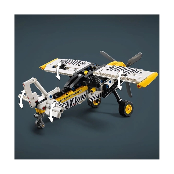 Конструктор Lego 42198 Техник Легкомоторный самолет - фото 6