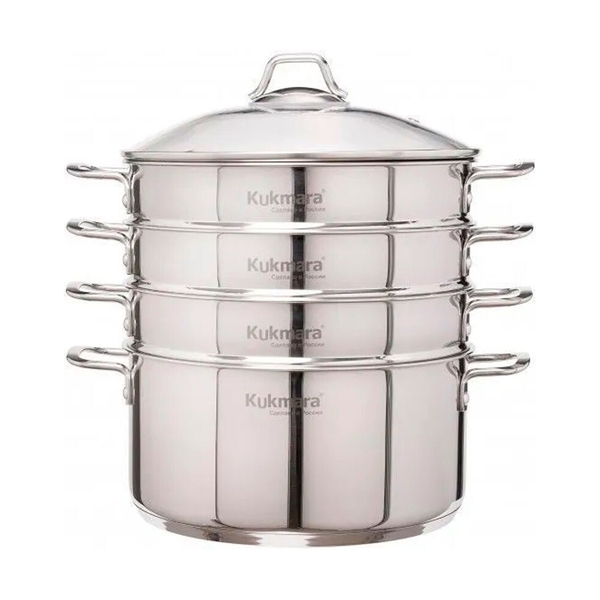 Мантоварка Kukmara 3-х ярусная 26см, STM602603G - фото