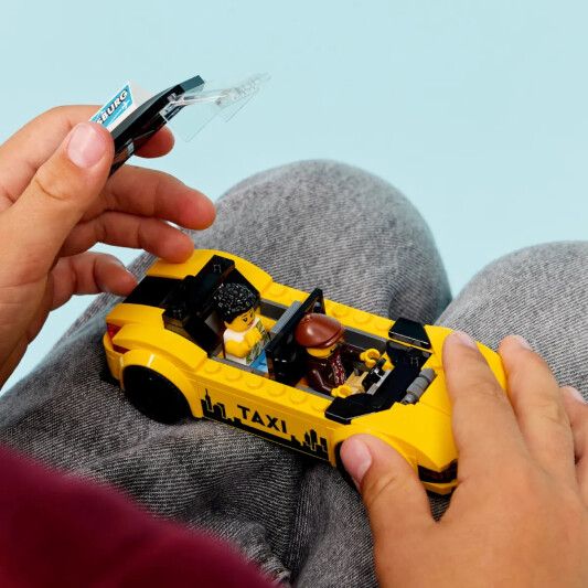Конструктор Lego 60487 Город Желтое Такси - фото 5