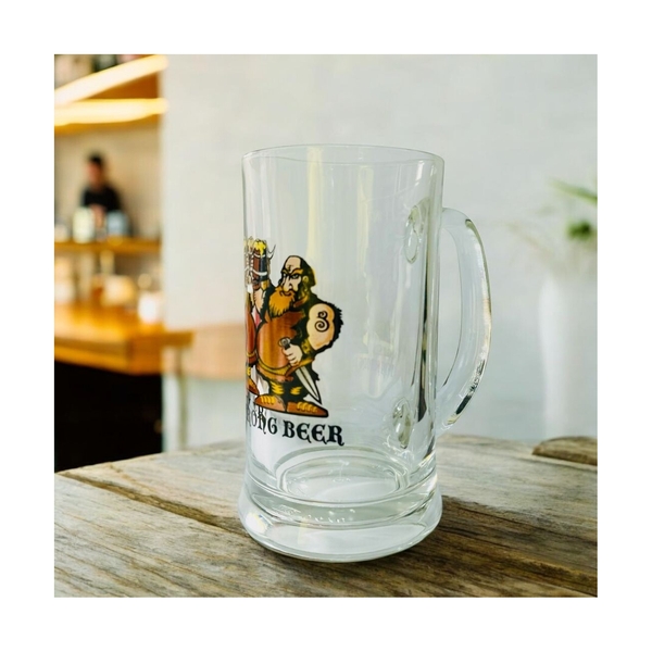 Кружка для пива Olimpic 1 пинта рис Викинги - фото 2