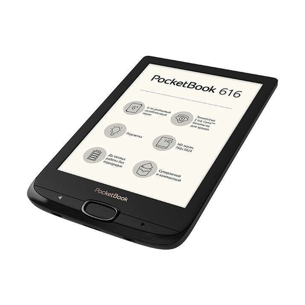 Электронная книга PocketBook PB616-H-CIS черный - фото 2