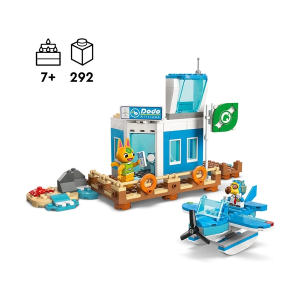 Конструктор Lego 77051 Animal Crossing Летайте с Dodo Airlines! - фото
