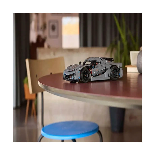 Конструктор Lego Гиперкар Koenigsegg Jesko Absolut Grey 42173 - фото 11
