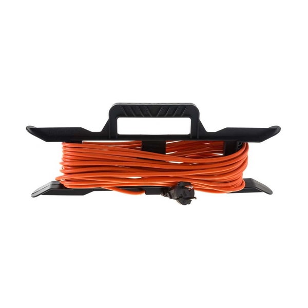 Удлинитель силовой на рамке GLANZEN 4 гн ПВС 2*0,75 10м арт ER-10-001 - фото