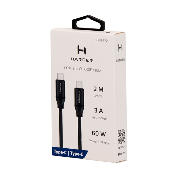 Кабель HARPER BRCH-772 Black - фото 2