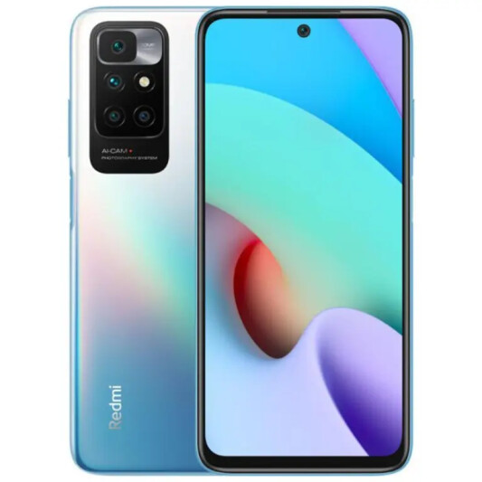Смартфон Xiaomi Redmi 10 4/128GB Sea Blue - фото