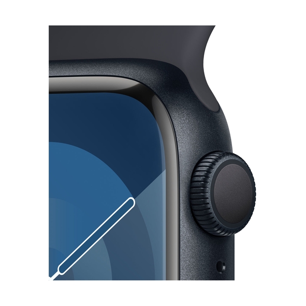 Смарт часы Apple Watch Series 9 GPS 45mm Midnight Aluminium Case with Midnight Sport Band - S/M - фото 3