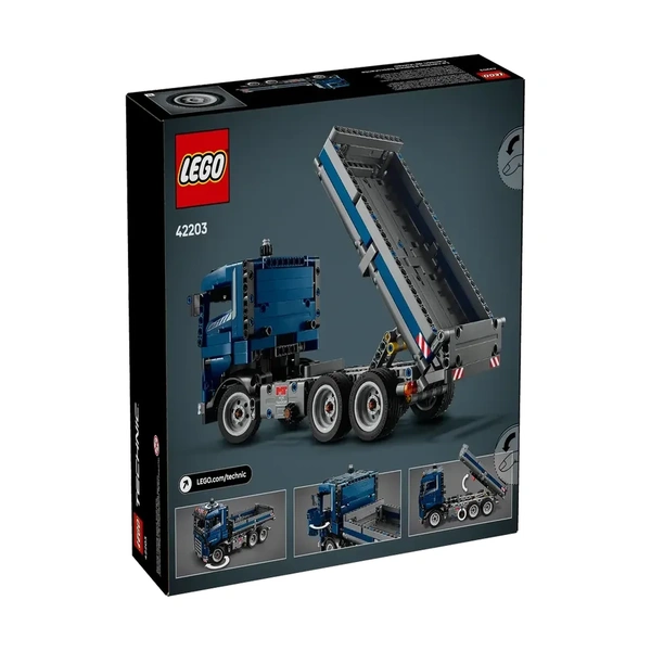 Конструктор Lego Грузовик-самосвал 42203 - фото 6
