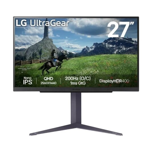 Монитор LG 27GS85Q 27', QHD, 200 Hz, 1ms, IPS - фото