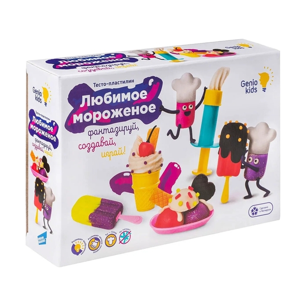 Genio Kids TA2004 Набор для детской лепки «Любимое мороженое» - фото