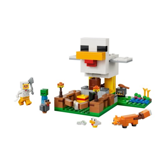 Конструктор Lego 21585 Minecraft Куриная ферма - фото 2