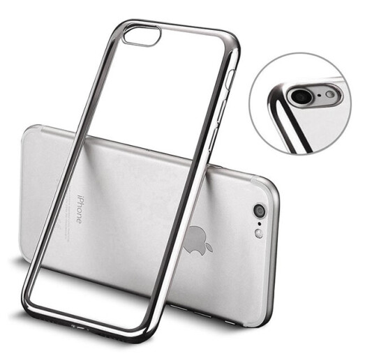 Прозрачный силиконовый чехол для Iphone SE /A-Case - фото