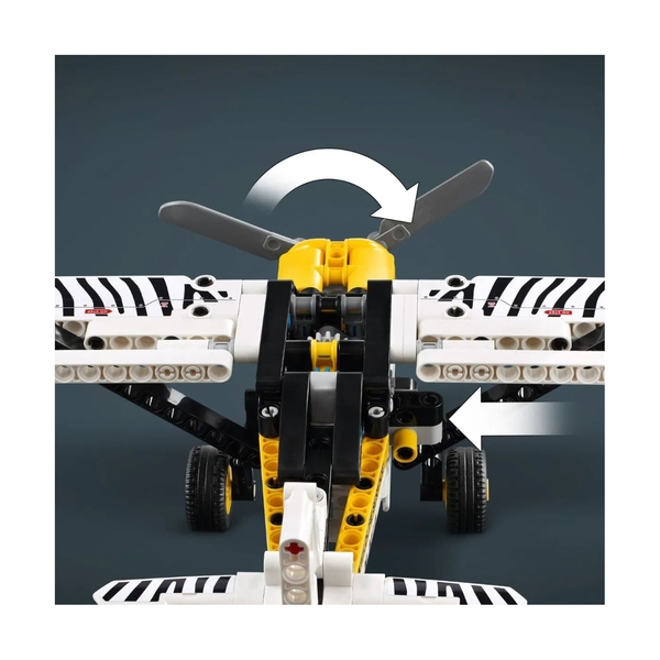 Конструктор Lego 42198 Техник Легкомоторный самолет - фото 4