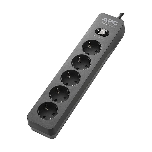 Сетевой фильтр APC PME5B-GR, 5 розеток, 1.5м, Black - фото 4