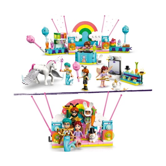 Конструктор Lego 42661 Подружки Маскарад с единорогом и феей - фото 6