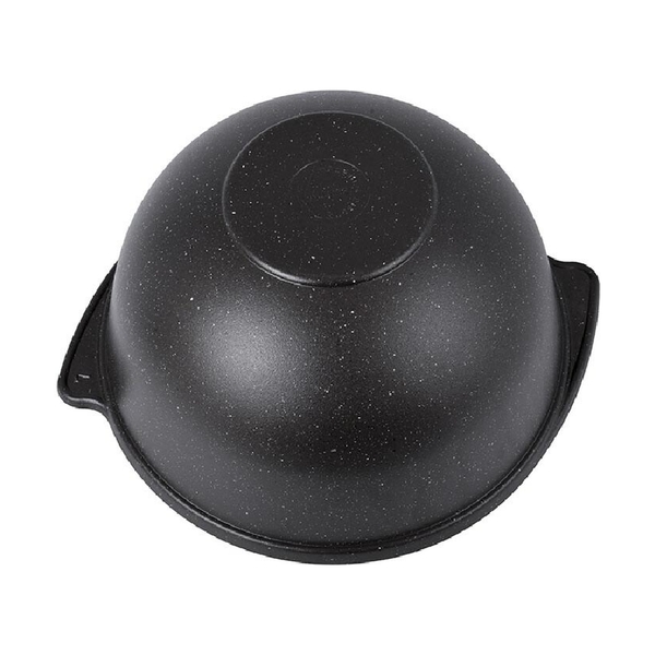 Посуда Kukmara Казан для плова 9л (темный мрамор) кмт95а - фото 3