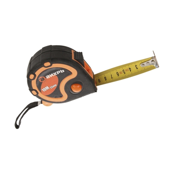 Рулетка 10мх25мм Вихрь, шт - фото 4