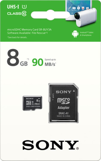 Карта памяти Sony MicroSD SR8UY3AT - фото