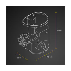 Мясорубка KENWOOD MG700 - фото 9