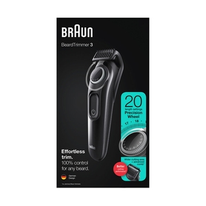 Триммер для бороды и усов Braun BT3321, 1 насадка, мятно-черный - фото 7