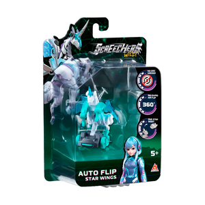 Screechers Wild Дикие Скричеры 62641 Маш-трансформер Автофлип Стар Вингс S5 - фото 12