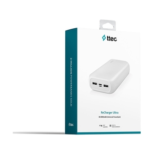 ttec ReCharger Ultra 30.000 mAh Powerbank (2BB190B) - фото 7