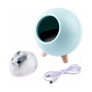 Ночник-светильник ЭРА NLED-468-1W-GR хомяк зеленый - фото 7